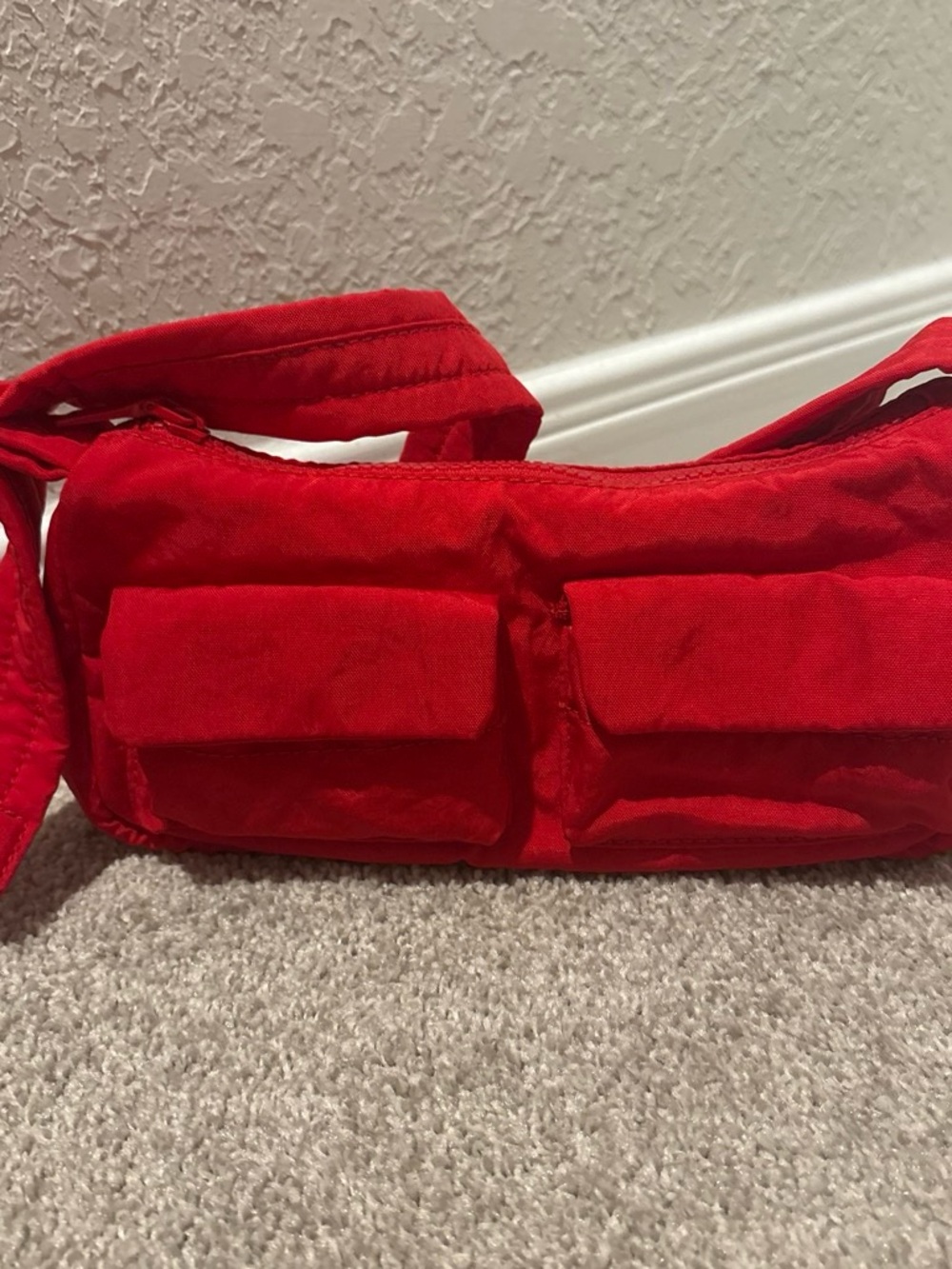 No Boundaries Red Mini Shoulder Bag